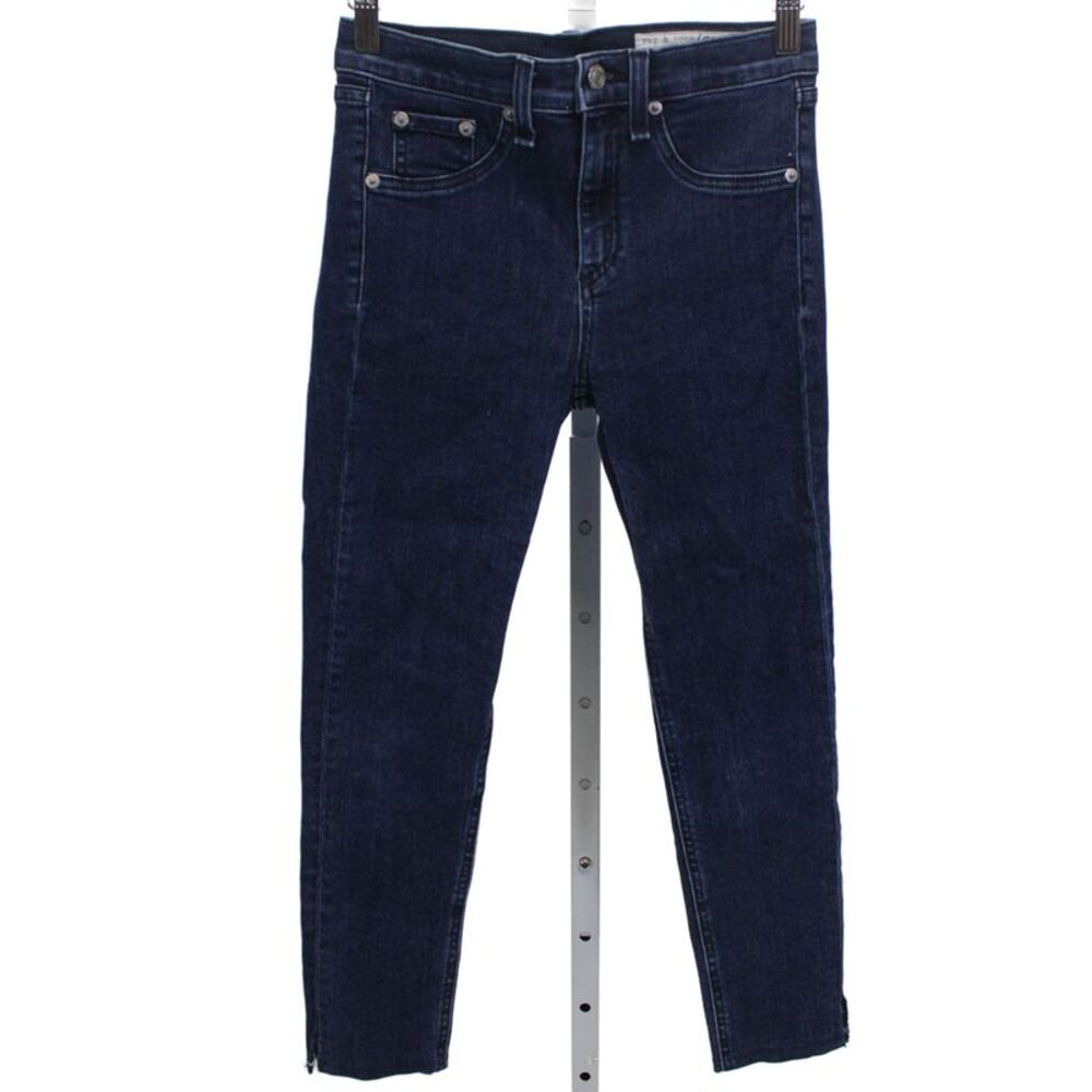Rag & Bone Jean Womens Skinny Jeans Blue Cotton Size 24